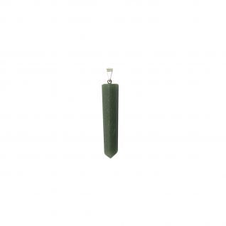 Colgante Punta Facetada Cuarzo Verde 3.5cm